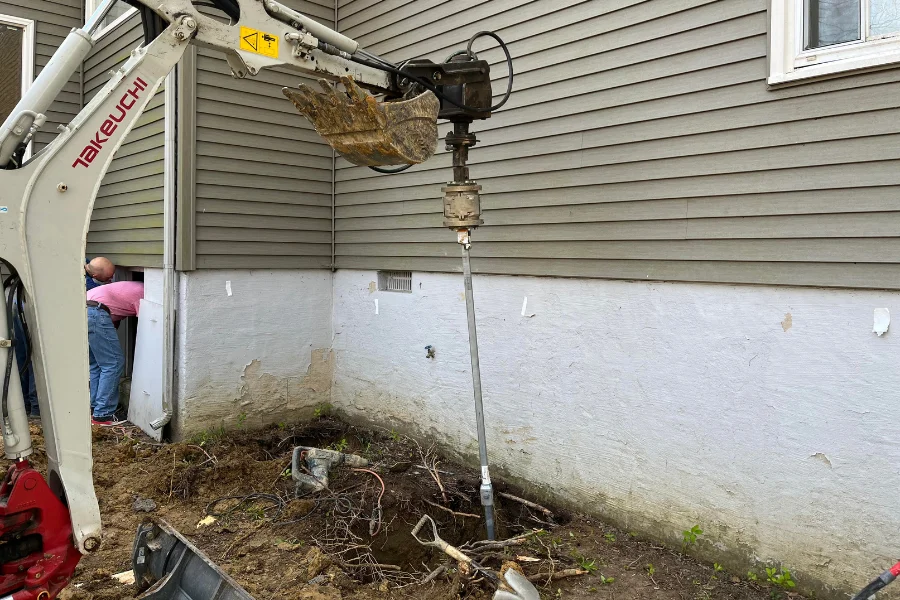 Helical Pier Installation in Crestview, FL